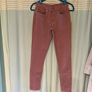 Size 4 Venus Rose Colored Jeans